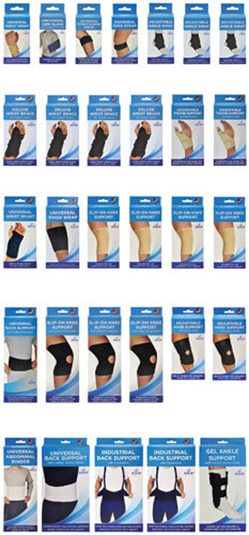 Bluejay Brand Orthopedic Planogram-2' Section