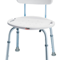 Bath seat Carex with sturdy backrest