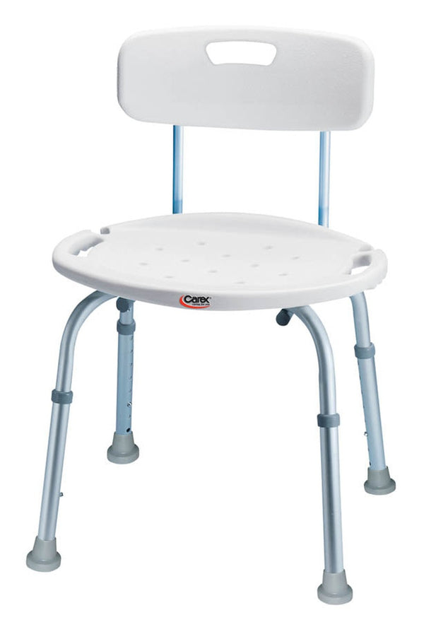 Bath seat Carex with sturdy backrest
