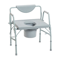 Bariatric Drop-arm Commode Deluxe  Assembled