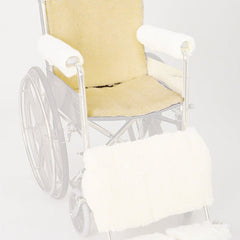 Synthetic Sheepskin Wheelchair Seat & Backrest Pads