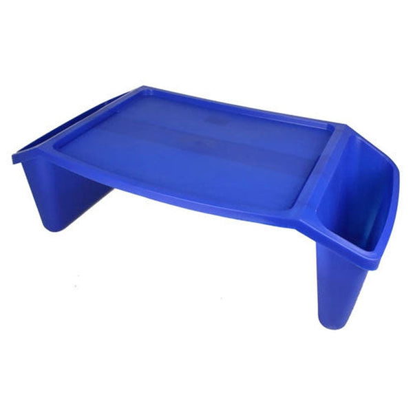 Bed Tray W/side Pockets  Blue   All Care Store