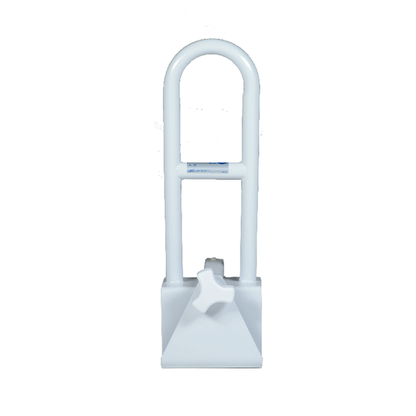 steel clamp on tub rail