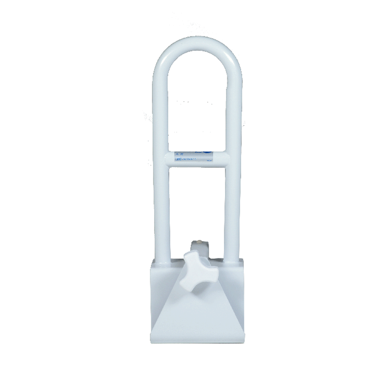 steel clamp on tub rail