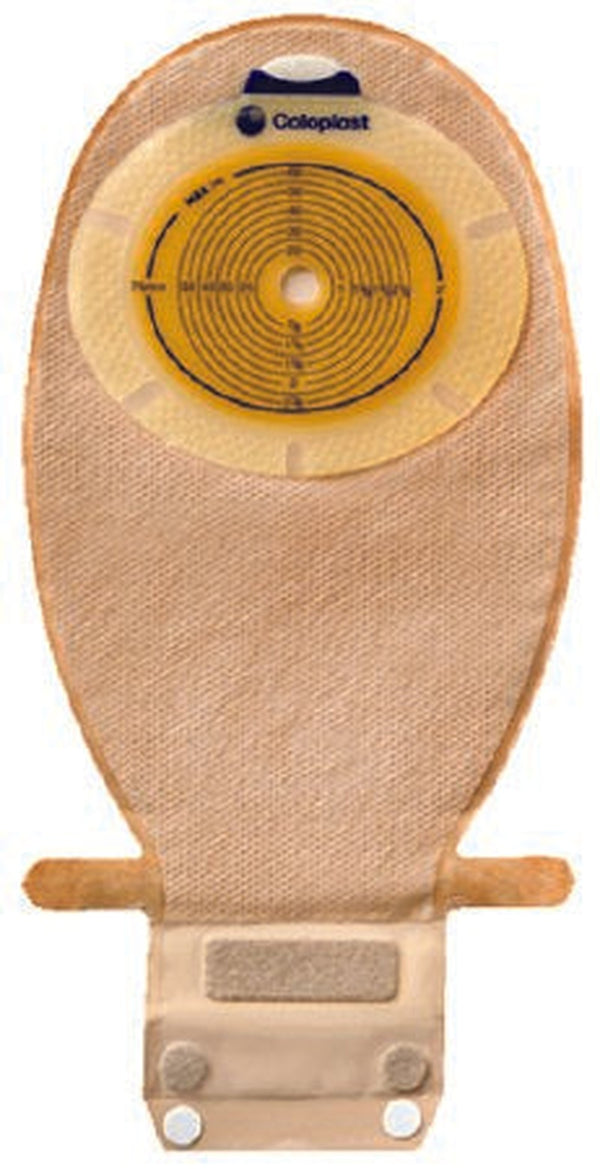 Ostomy Pouch SenSura EasiClose One Piece System 11 1/2 Inch Length, Maxi Flat, Pre Cut 1 1/4 Inch Stoma Drainable