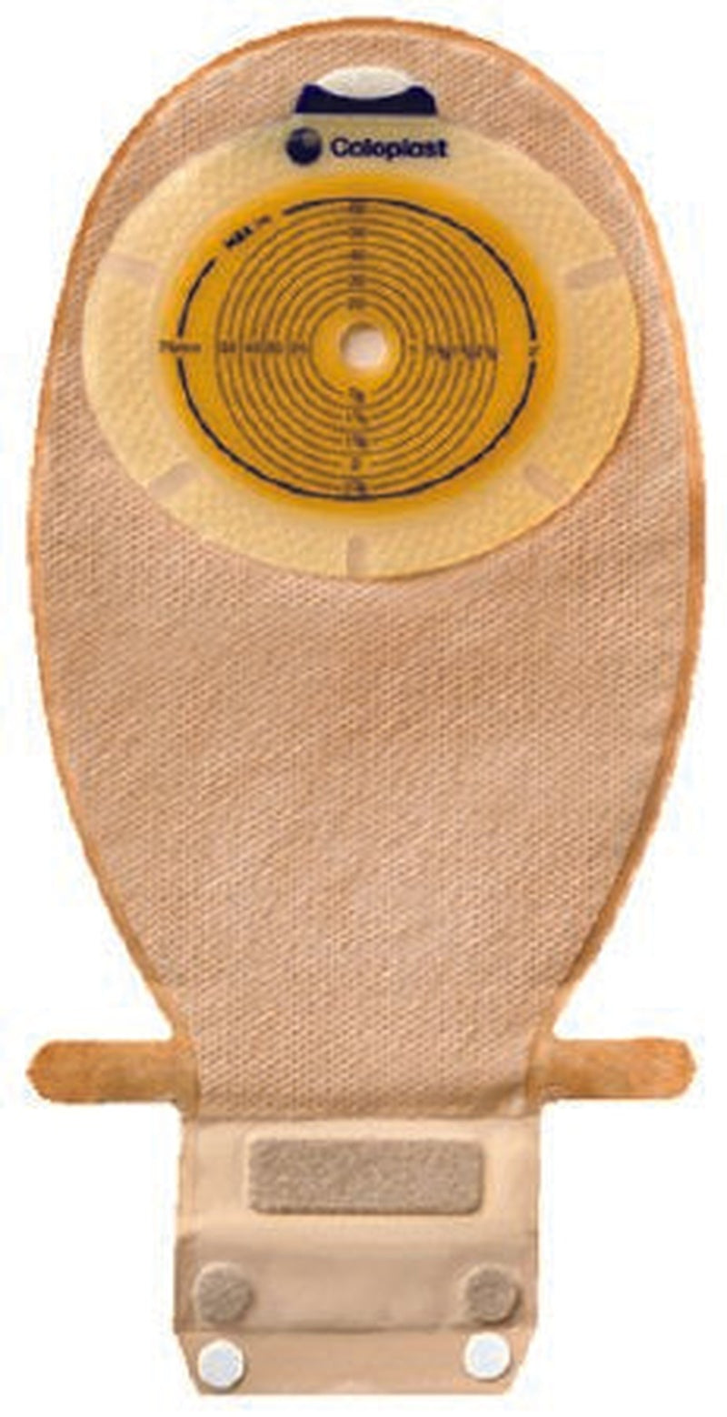 Ostomy Pouch SenSura EasiClose One Piece System 11 1/2 Inch Length, Maxi Flat, Pre Cut 1 1/4 Inch Stoma Drainable
