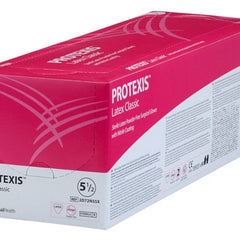Surgical Glove Protexis Latex Classic Size 8 Sterile Latex Standard Cuff Length Smooth Cream Not Chemo Approved