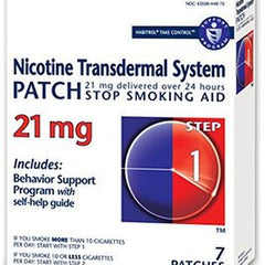Stop Smoking Aid Habitrol 21 mg Strength Transdermal Patch