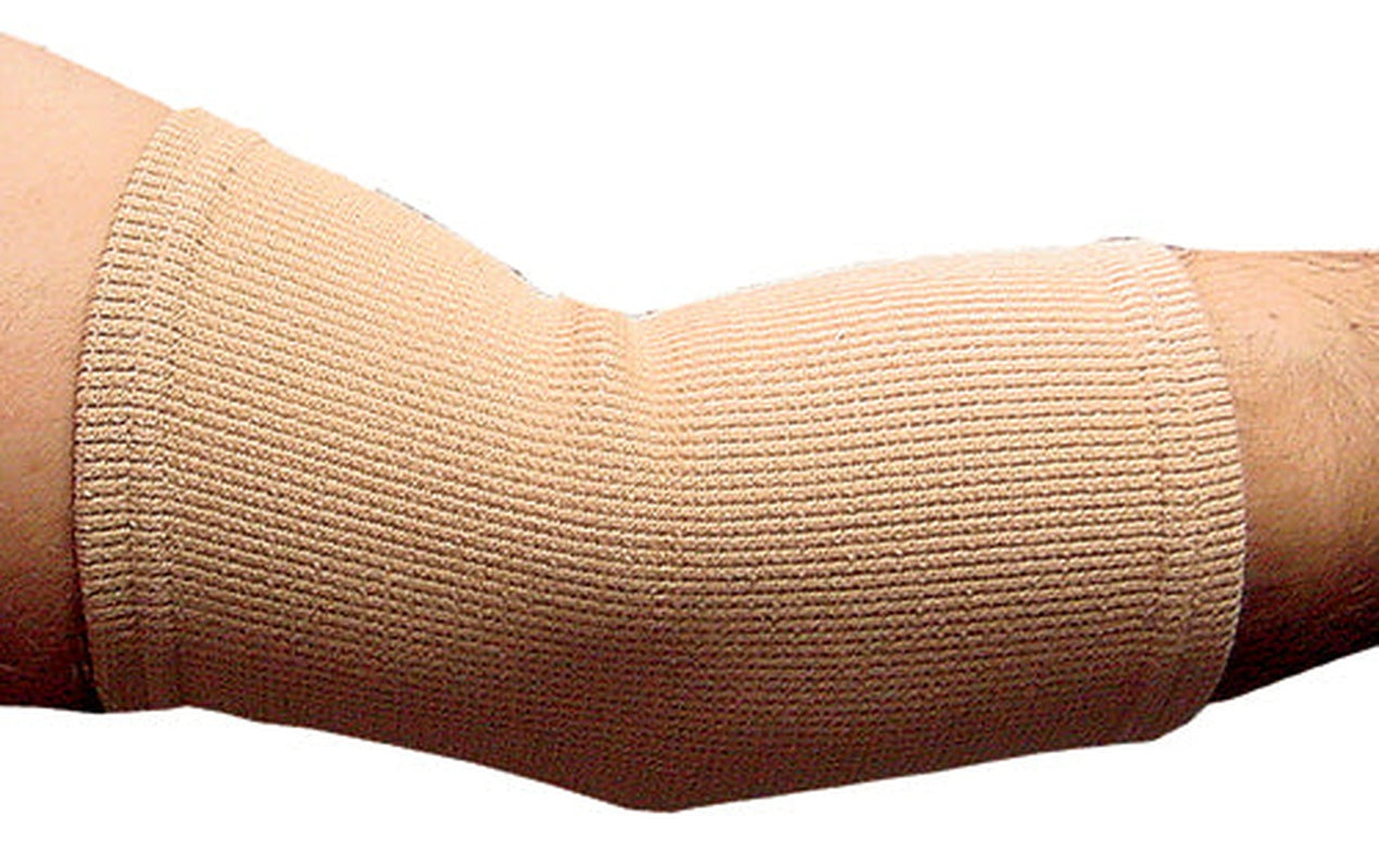 Elastic Elbow Support  Beige Large  10  11   All Care Store