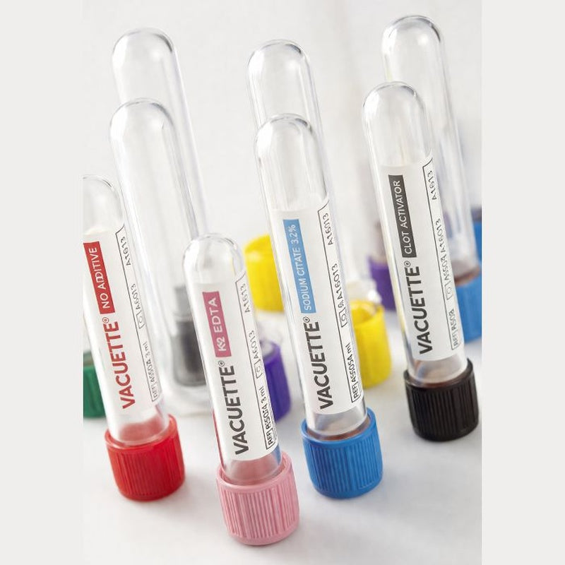 VACUETTE Venous Blood Collection Tube K2 EDTA Additive 6 mL Pull Cap Polyethylene Terephthalate (PET) Tube, Packaging Type- Case