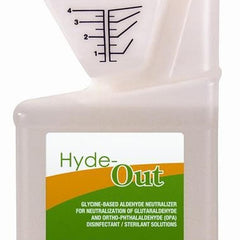 OPA / Glutaraldehyde Neutralizer Hyde Out RTU Liquid 32 oz. Bottle Single Use