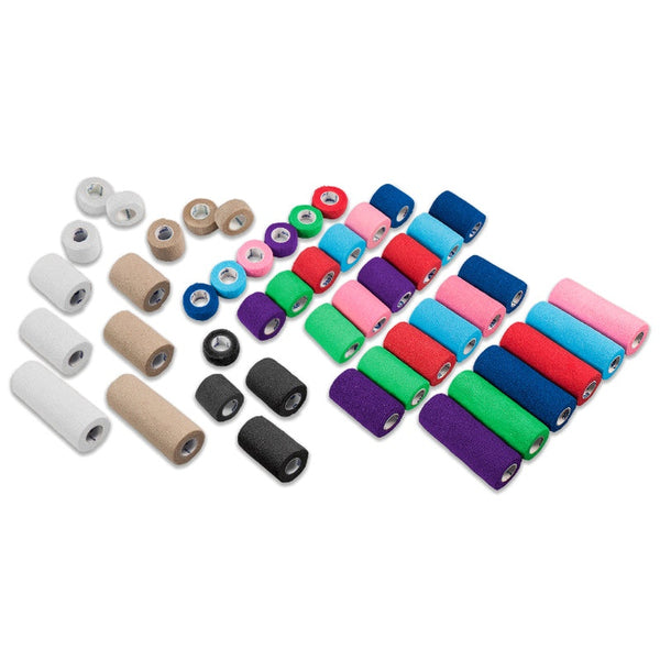 dynarex sensi wrap self adherent bandage rolls