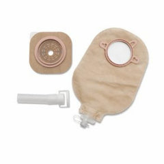 Urostomy Pouch New Image Two Piece System 9 Inch Length Flat, Trim to Fit Drainable