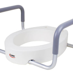 Carex Toilet Seat Elevator with Handles - Elongated