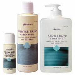 Shampoo and Body Wash Gentle Rain Extra Mild 4 oz. Flip Top Bottle Scented