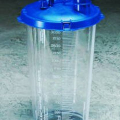 Rigid Suction Canister Medi Vac Guardian 3000 mL Sealing Lid