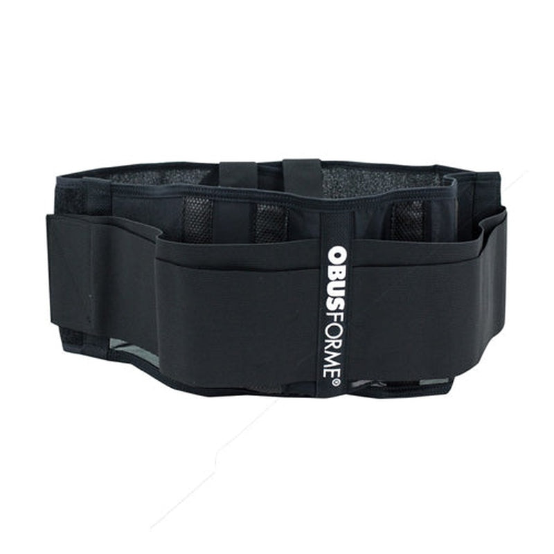 Back Belt unisex  Medium/large Black  Obusforme   All Care Store