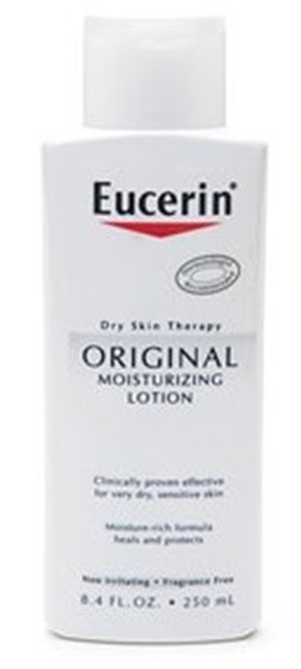 Hand and Body Moisturizer Eucerin Original 8.4 oz. Bottle Unscented Lotion