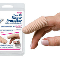 Visco gel Fabric covered Finger Protector Small   All Care Store
