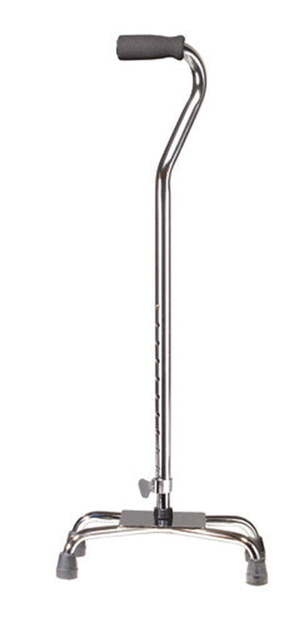 Quad Cane small Base With Vinyl Grip   All Care Store