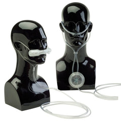 ETCO2 Nasal Sampling Cannula with O2 Delivery Oxymizer Adult Mustache Style Nasal Prong 6 Foot O2 Line