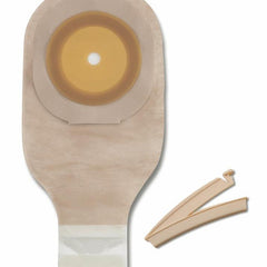 Ostomy Pouch Premier One Piece System 12 Inch Length Trim To Fit Up to 2 1/2 Inch Stoma Drainable