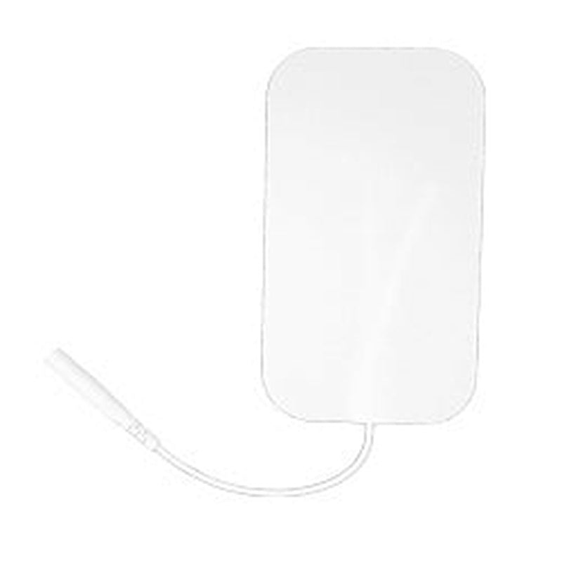 Self-Adhesive Electrodes, 2" x 3.5" White Foam, Foil Pouch