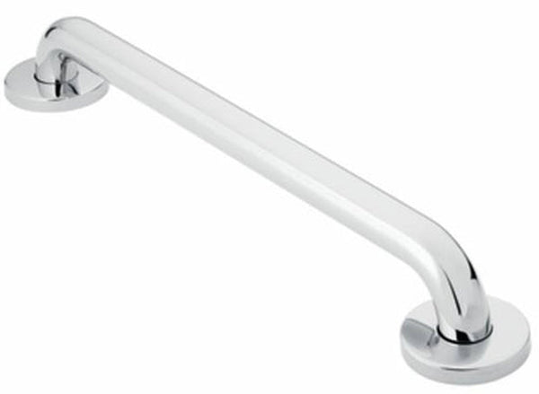 Moen Grab Bar  24  Securemount Polished Stainless Cnceal Scrw   All Care Store