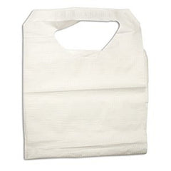 Bib Dynarex Tie Closure Disposable Polyethylene / Tissue