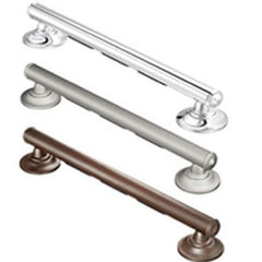 Moen Elegance Grab Bar  16  Brushed Nickel  W/grip Pads