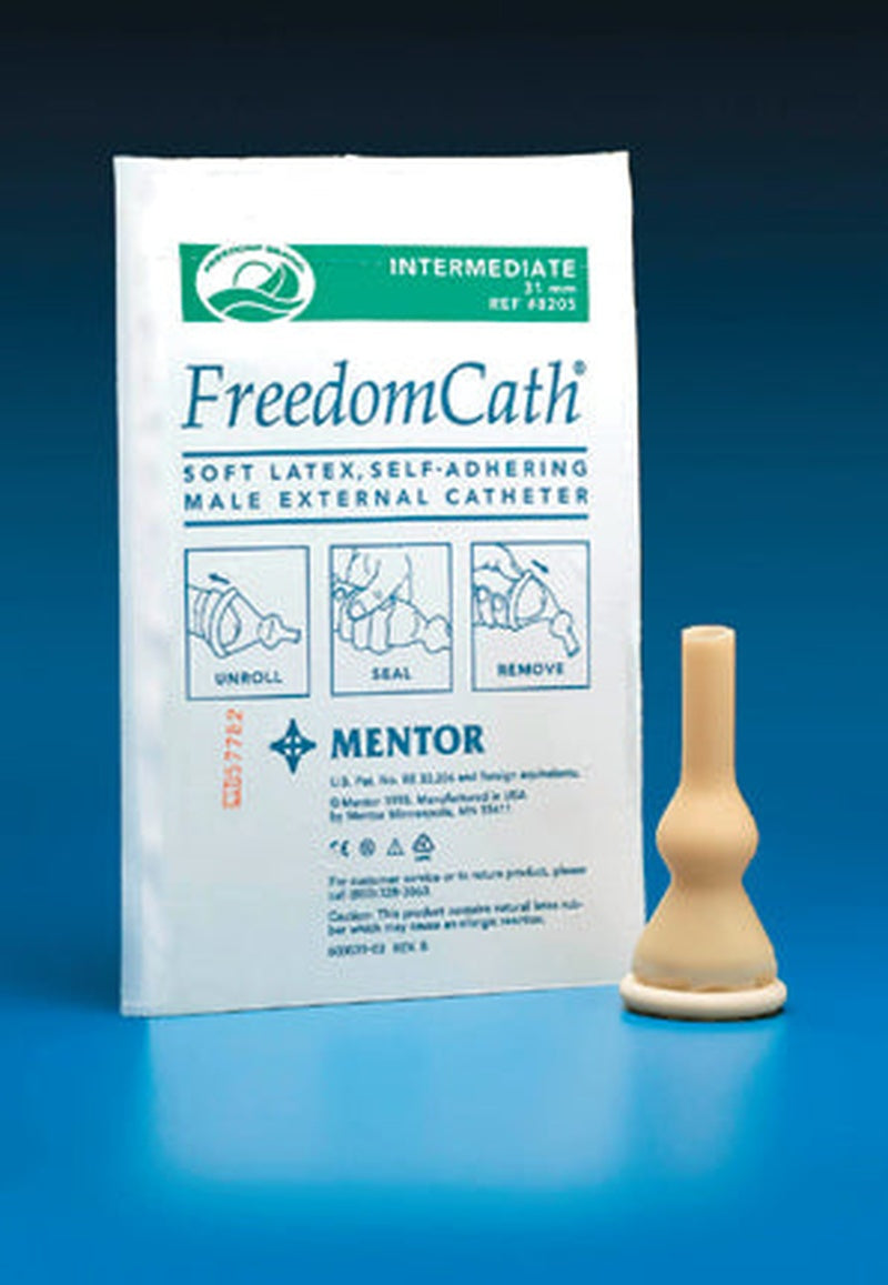 Freedom Male External Catheter Mentor Medium each   All Care Store