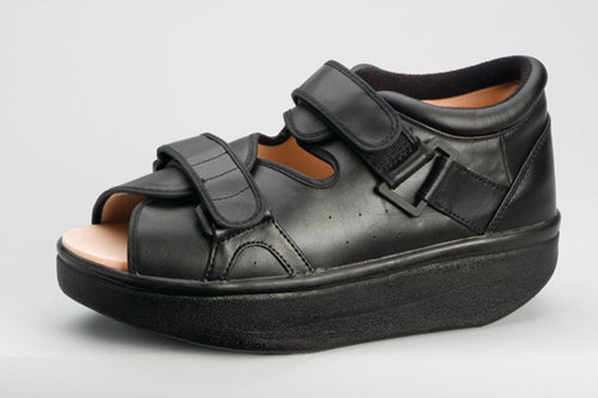 WCS Wound Care Shoe System Medium Black   All Care Store