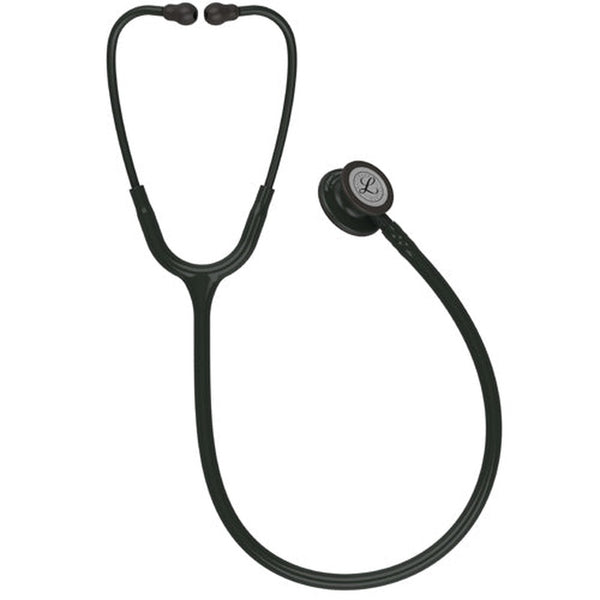 Stethoscope  Black Edition Chestpeice Black Tube 27   All Care Store