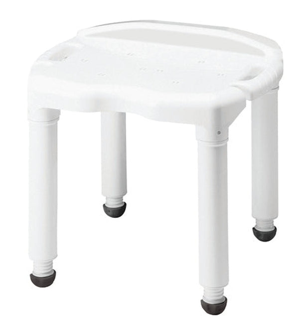 Bath Bench Composite W/o Back Knock down   Retail   Carex   All Care Store