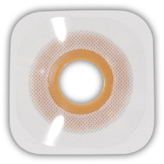 Ostomy Barrier Esteem synergy Trim to Fit, Standard Wear Stomahesive Adhesive Large Flange Esteem Synergy System Hydrocolloid Up to 2 3/8 Inch Opening 5 X 5 Inch