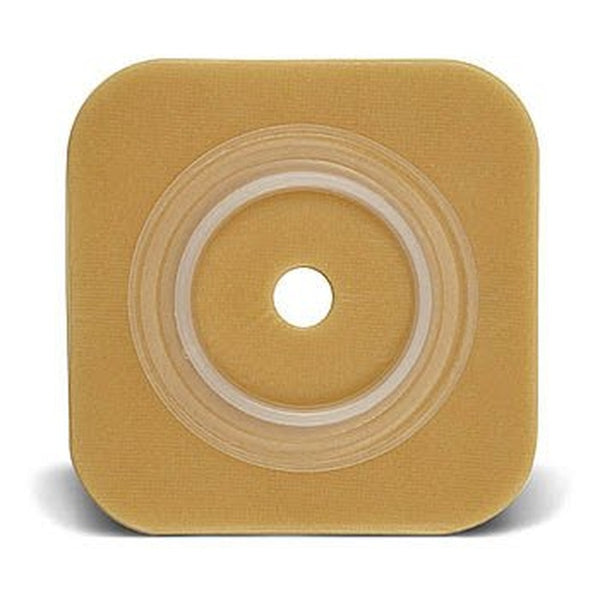 Ostomy Barrier Sur Fit Natura Trim to Fit, Extended Wear Durahesive Without Tape 100 mm Flange Purple Code System Hydrocolloid 2 5/8 to 3 1/2 Inch Opening 6 X 6 Inch
