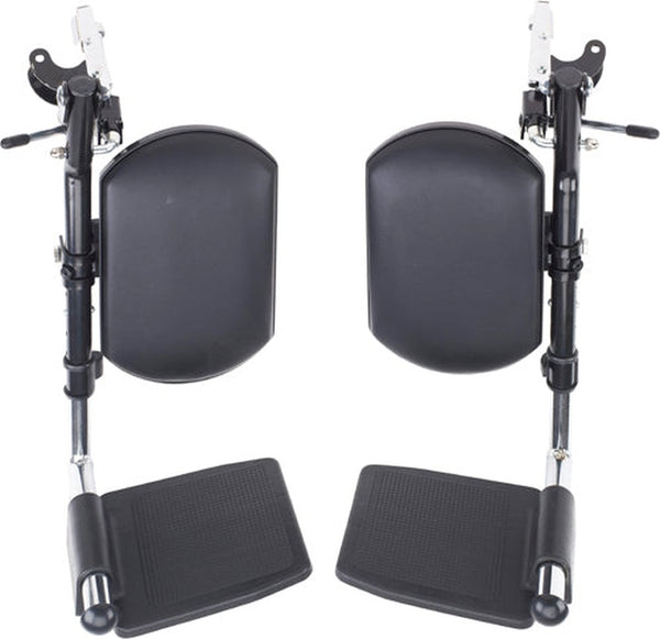 Elevating Legrests Only  Black Pair  Fits 10965d  Etc.   All Care Store