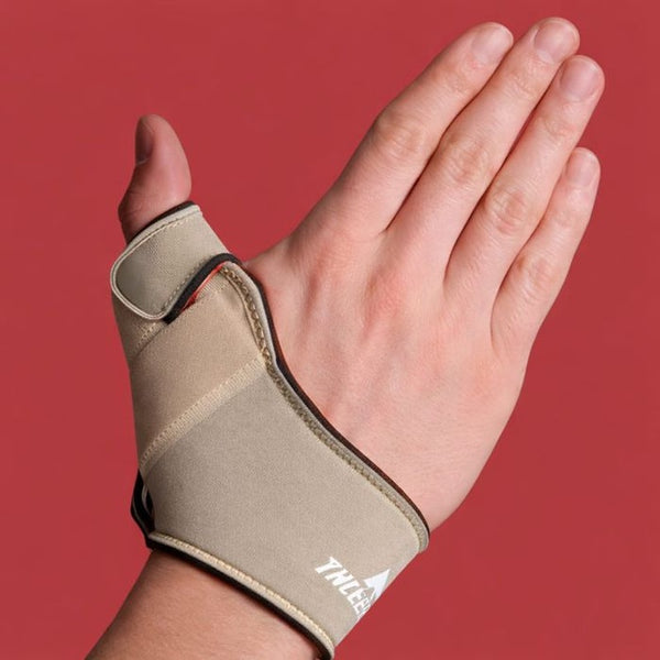 Flexible Thumb Splint Right Beige Large 7.75 -8.75