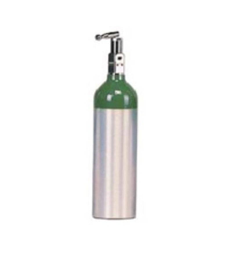 aluminum M6 oxygen cylinder with toggle valve