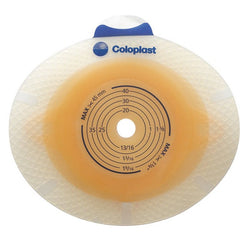 Ostomy Barrier SenSura Flex Xpro Precut, Extended Wear Double Layer Adhesive 60 mm Flange Blue Code System 1 3/8 Inch Opening