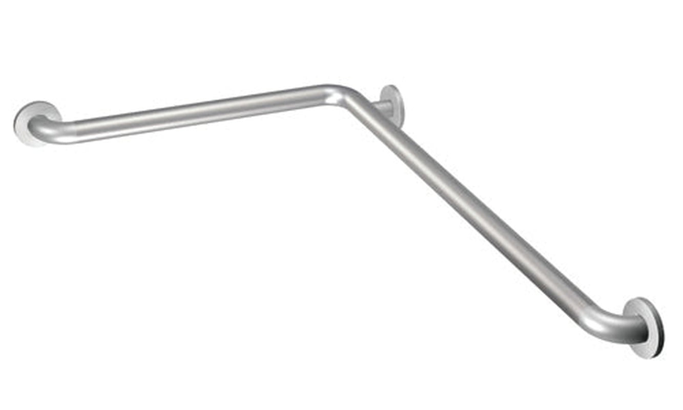 Moen L-shaped Peened Grab Bar W/ Securemount  16  X 32