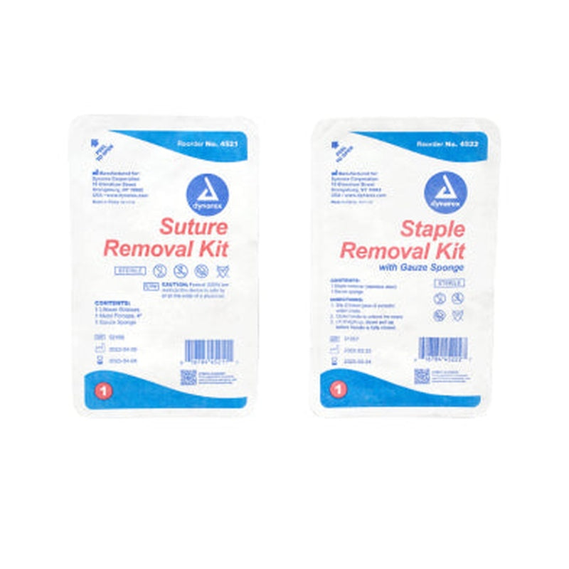 dynarex staple suture removal kits