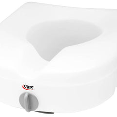 Carex E-Z Lock Raised Toilet Seat