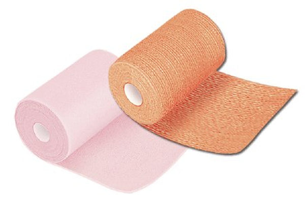 2 Layer Compression Bandage System CoFlex TLC LITE Calamine with Indicators 3 Inch X 6 Yard / 3 Inch X 7 Yard Self Adherent / Pull On Closure Tan NonSterile 25 to 30 mmHg