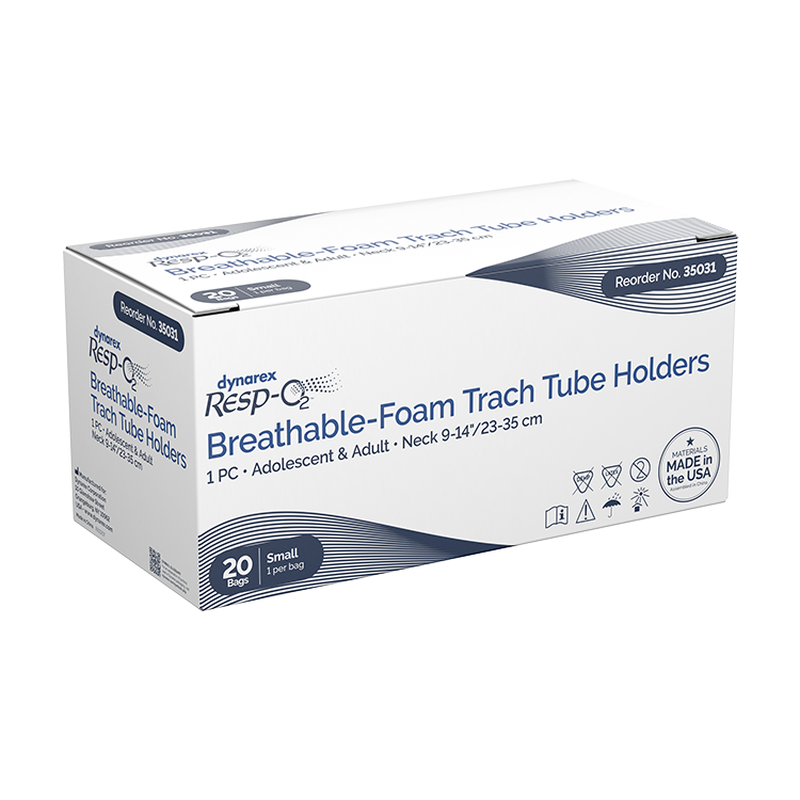 Dynarex Breathable-Foam Trach Tube Holders