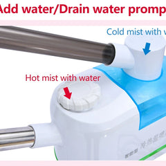 skin care whitening nano hot facial steamer warm mist ion steaner for face deep cleaning vaporizer ozone salon home spa sprayer 1