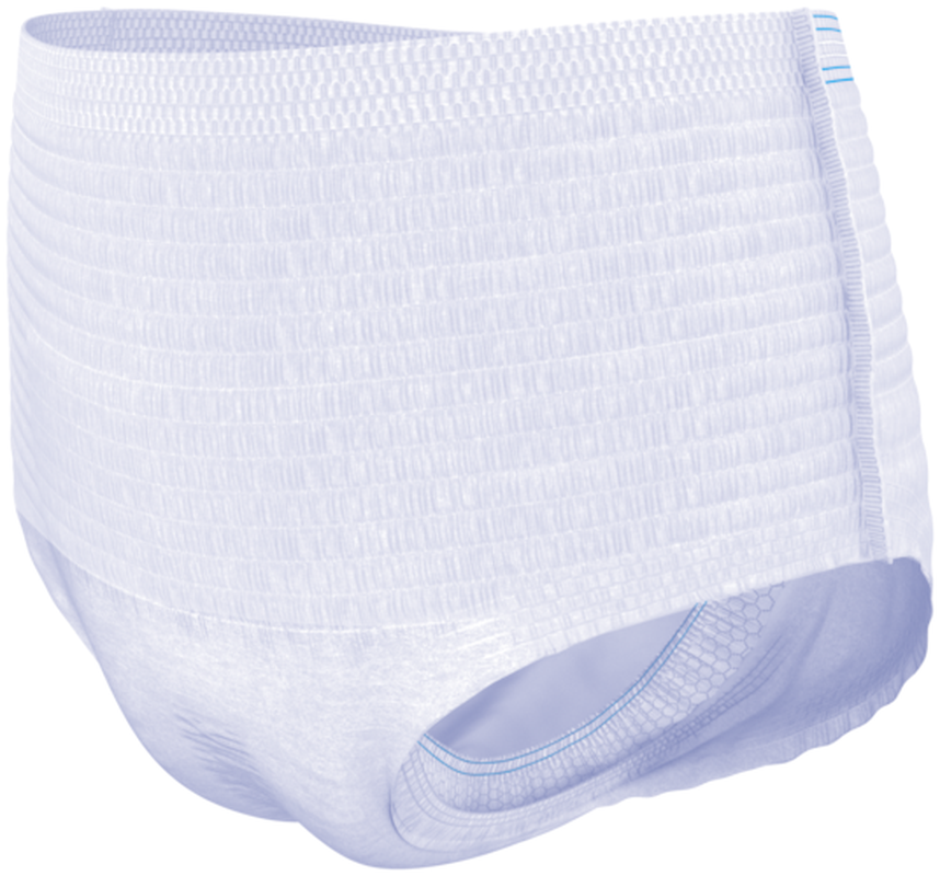 unisex adult absorbent underwear tena proskin overnight super pull on with tear away seams large disposable heavy absorbency packaging type case