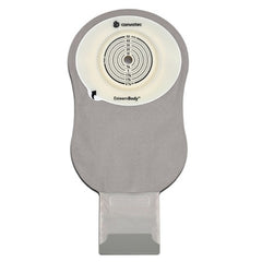 ostomy pouch esteem body one piece system 11 inch length convex trim to fit 10 to 35 mm stoma drainable