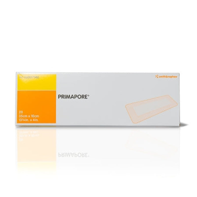 Island Dressing Primapore 4 X 13-3/4 Inch Rectangle Sterile Film Backing,Packaging Type- Box