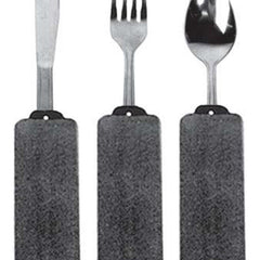 Built-Up Soft Handle Utensil Set/Teaspoon  Fork and Knife